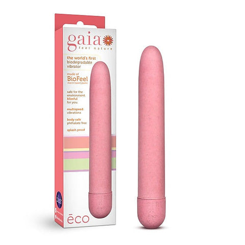 Gaia Eco Multi Speed Bullet Vibrator By Blush Novelties - Bullet Vibrators