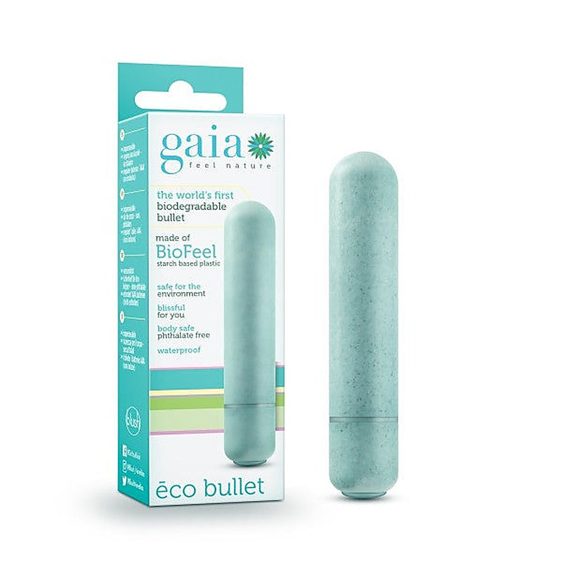 Gaia Eco Bullet Vibrator By Blush Novelties - Bullet Vibrators