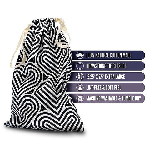 Blush Novelties The Collection Embrace Cotton Toy Storage Bag