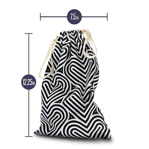 Blush Novelties The Collection Embrace Cotton Toy Storage Bag