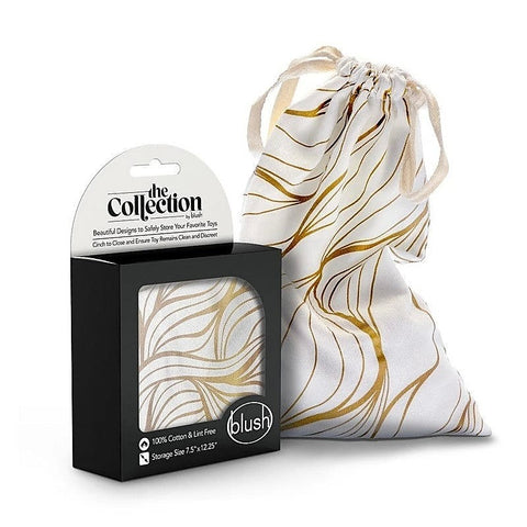 Blush Novelties The Collection Embrace Cotton Toy Storage Bag