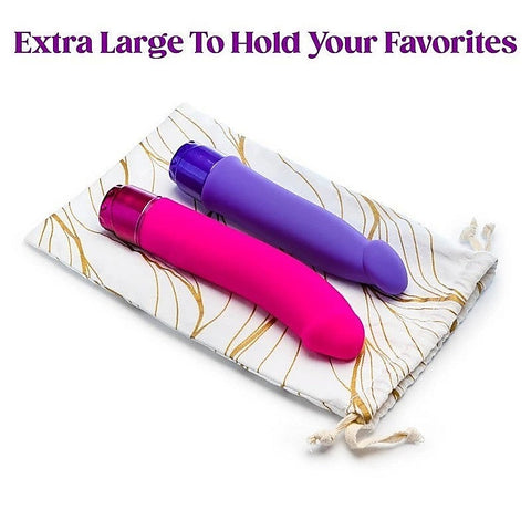 Blush Novelties The Collection Embrace Cotton Toy Storage Bag