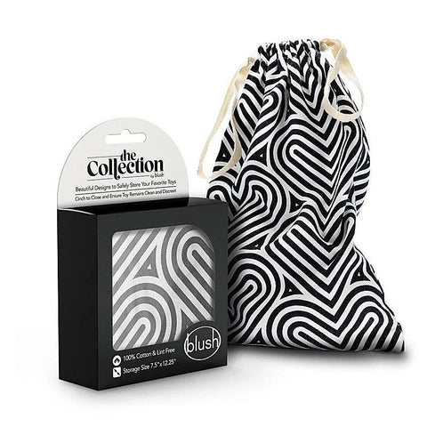 Blush Novelties The Collection Embrace Cotton Toy Storage Bag