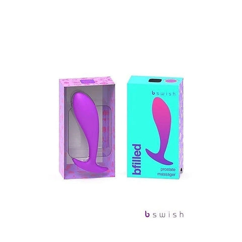 Bfilled Basic Orchid Prostate Massager By B Swish - Prostate Toys