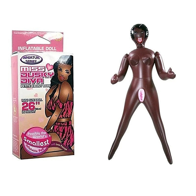 Miss Dusky Diva Mini Inflatable By Nanma Corporation - Love Dolls