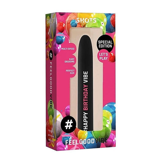 Shots Toys Feelgood HappyBirthday Bullet Vibrator - Bullet Vibrators