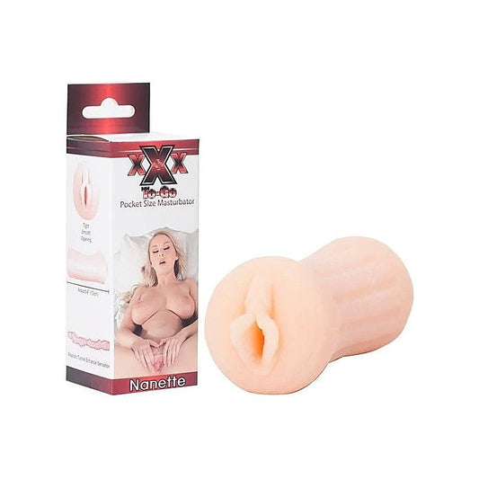 Excellent Power XXX To Go Nanette Pocket Sized Vagina Masturbator Flesh