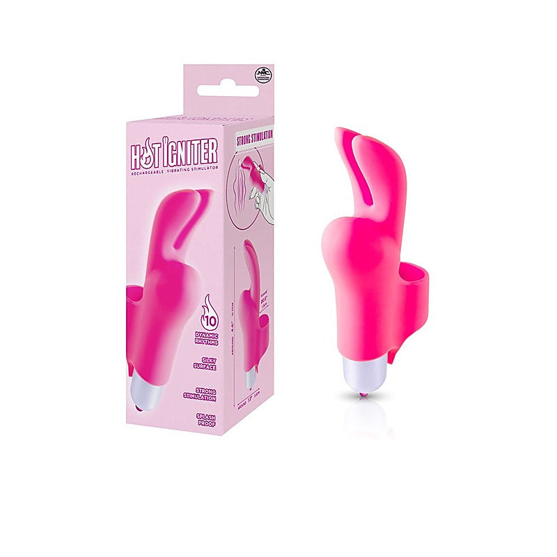 Power Hot Igniter Rechargeable Finger Vibrator By Nanma - Finger and Tongue Vibrators