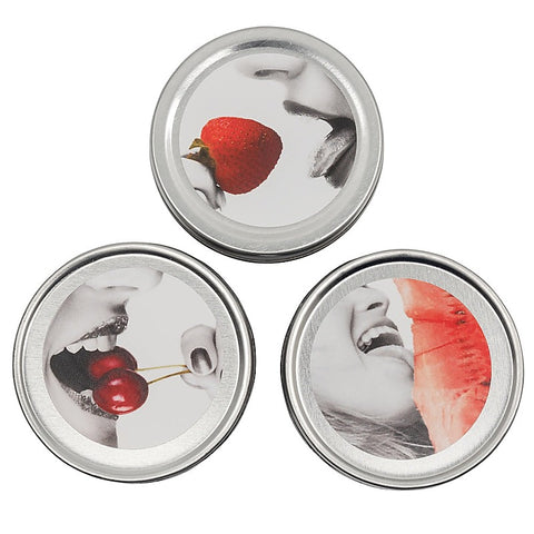 Edible Massage Candles Threesome 3 Pack By Earthly Body - Sex Pheromones and Perfumes