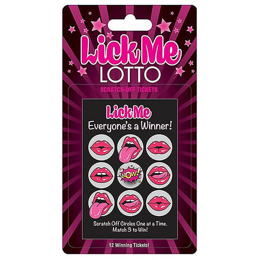 Little Genie Lick Me Lotto Naughty Scratcher