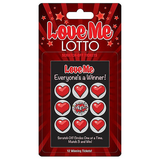 Little Genie Love Me Lotto Naughty Scratcher