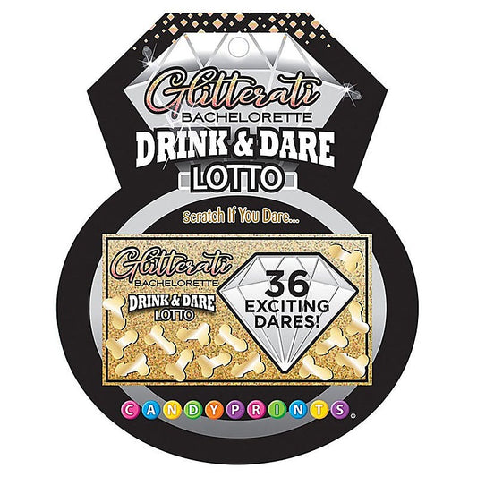 Little Genie Glitterati Drink And Dare Hens Party Lotto Game