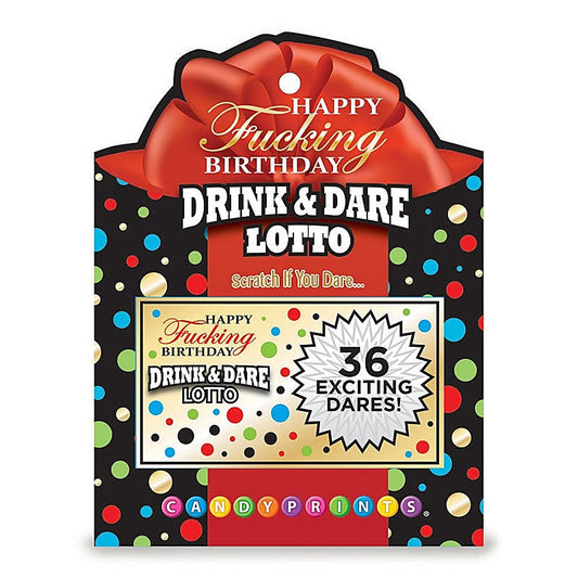 Little Genie Happy Fucking Birthday Party Lotto Game