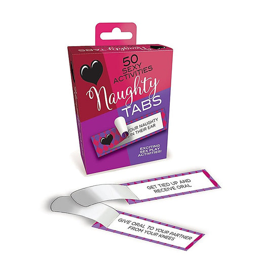 Little Genie Naughty Tabs Set Of 50 Sexy Suggestions Adult Card Game