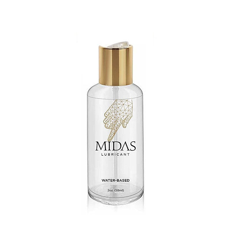 Midas Water Based Lubricant By Little Genie - Water Based Lubes