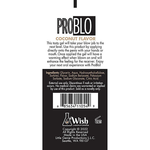 Little Genie ProBlo Oral Pleasure Flavoured Blowjob Gel 29 ml