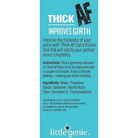 Little Genie Thick AF Male Thick Dick Girthing Cream 44ml