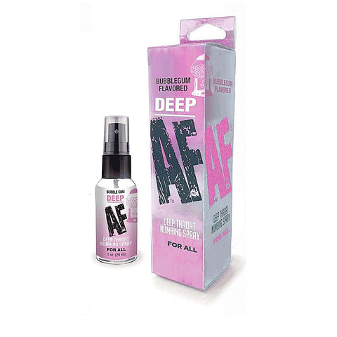 Deep Af Flavoured Deep Throat Spray By Little Genie - Delay and Excite Sprays