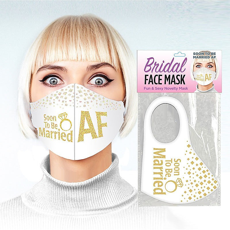 Soon To Be Married Af Novelty Mask By Little Genie - Masks And Blindfolds