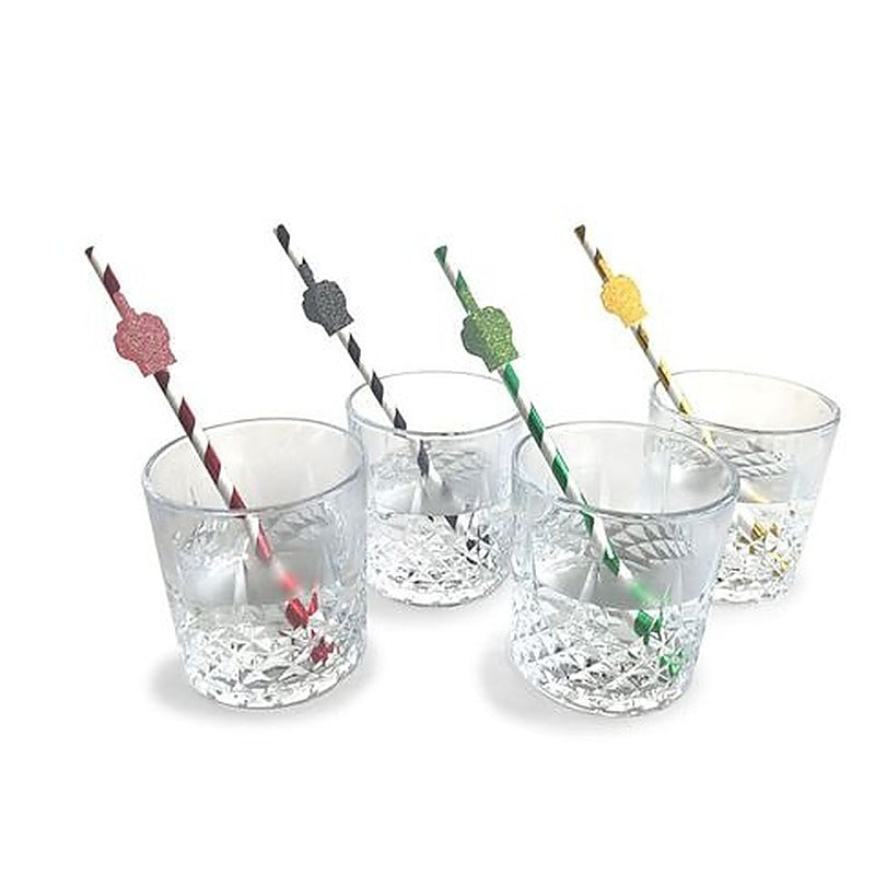Happy Fucking Birthday Tall Party Straws By Little Genie - Party Gifts and Novelties