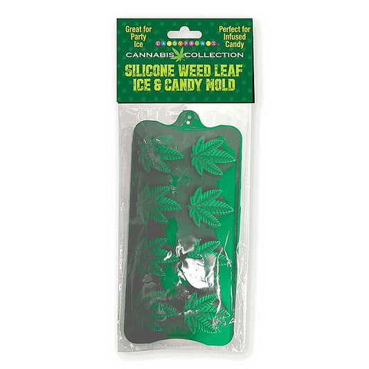 Little Genie Cannabis Silicone Weed Leaf Ice Mould