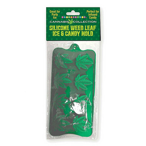 Cannabis Silicone Weed Leaf Ice Mould By Little Genie - Party Gifts and Novelties