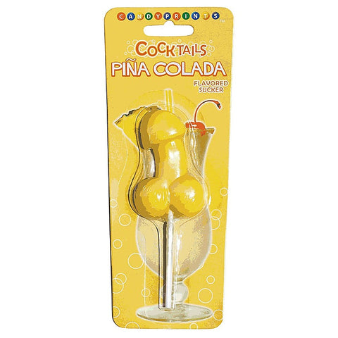 Cocktail Suckers Flavoured Dicky Lollypop By Little Genie - Party Gifts and Novelties