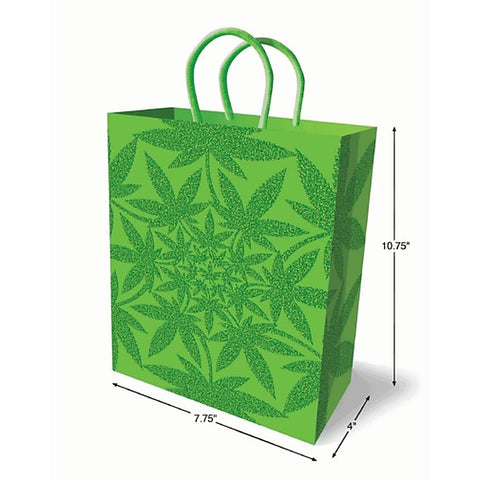 High Quality Glitter Ganja Gift Bag By Little Genie - Party Gifts and Novelties