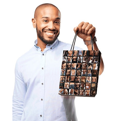 Sexy Guys Novelty Gift Bag By Little Genie - Party Gifts and Novelties