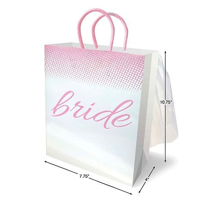Bride Veil Bridal Gift Bag With Veil By Little Genie - Party Gifts and Novelties