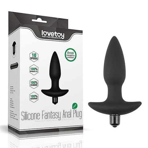 Silicone Fantasy Vibrating Anal Plug By Lovetoy - Butt Plugs