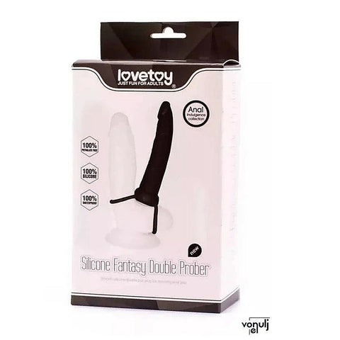 Silicone Fantasy Double Prober By Lovetoy - Anal Dildos
