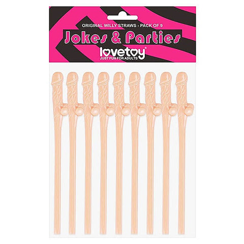 Willy Dicky Straws by Lovetoy - Party Gifts and Novelties