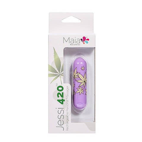 Maia Jessi 420 Rechargeable Bullet Vibrator By Maia Toys - Bullet Vibrators