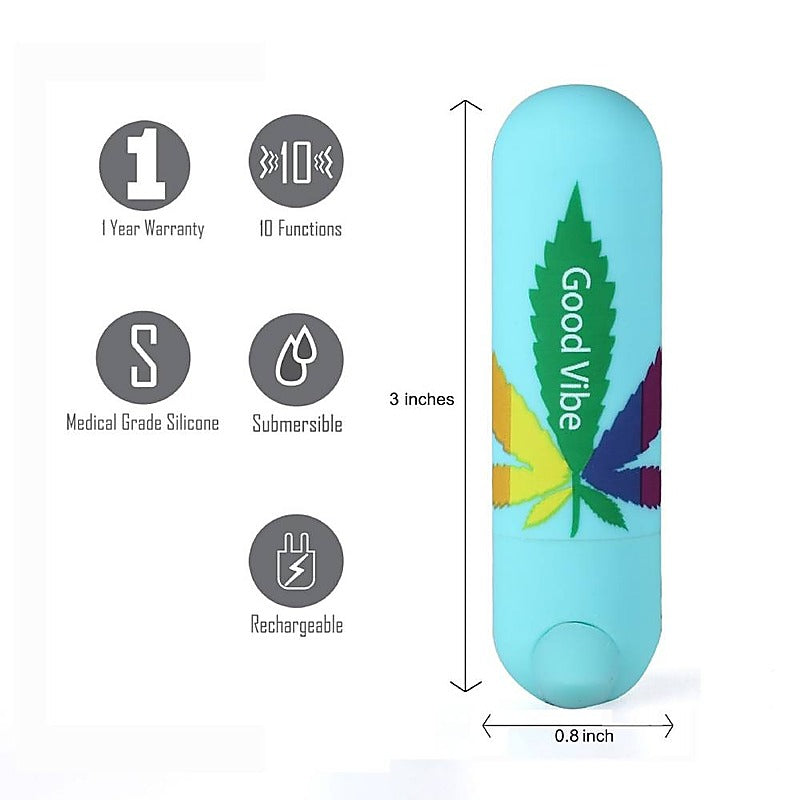 Maia Jessi 420 Rechargeable Bullet Vibrator By Maia Toys - Bullet Vibrators