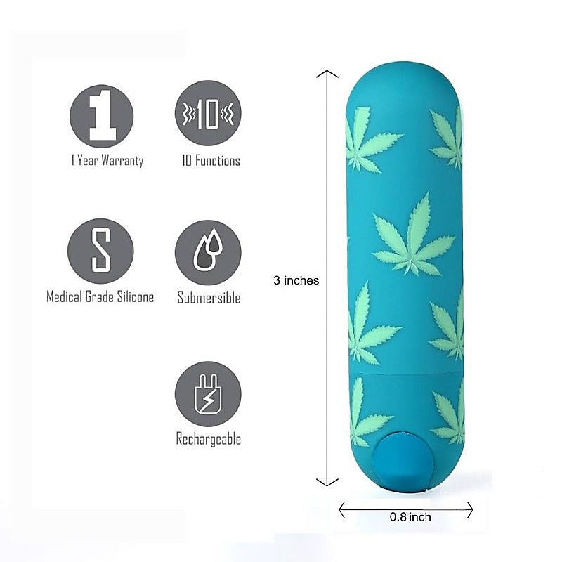 Maia Jessi 420 Rechargeable Bullet Vibrator By Maia Toys - Bullet Vibrators