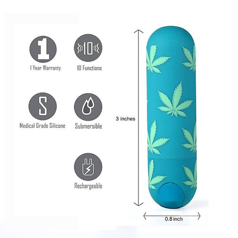 Maia Jessi 420 Rechargeable Bullet Vibrator By Maia Toys - Bullet Vibrators