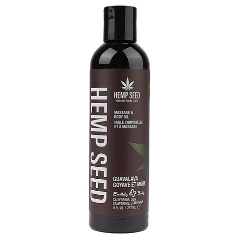 Scented Hemp Seed Massage And Body Oil 237 Ml - Massage Oils and Lubricants