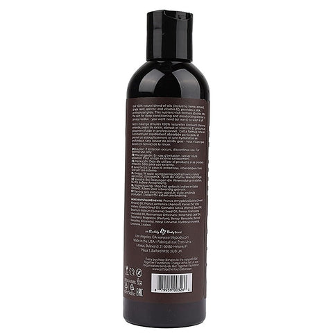 Scented Hemp Seed Massage And Body Oil 237 Ml - Massage Oils and Lubricants