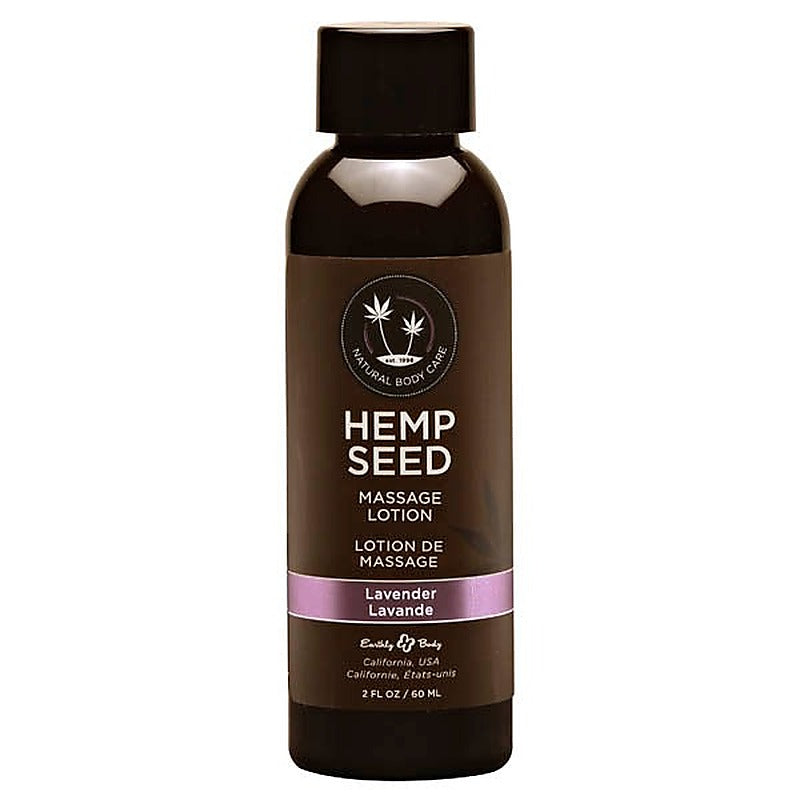 Hemp Seed Scented Adult Massage Lotion By Earthly Body - Massage Oils and Lubricants