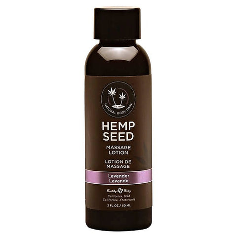 Hemp Seed Scented Adult Massage Lotion By Earthly Body - Massage Oils and Lubricants