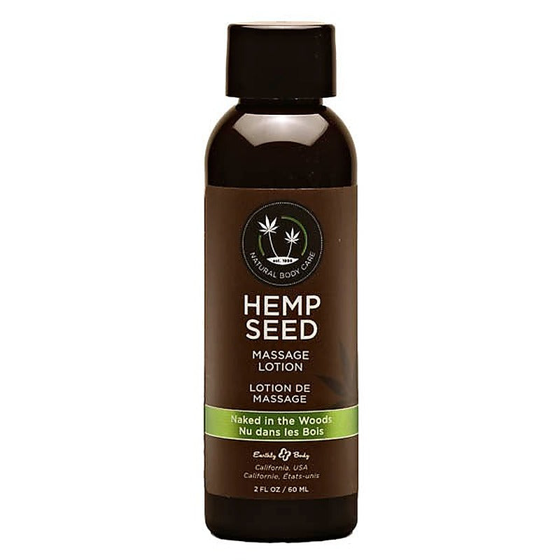 Hemp Seed Scented Adult Massage Lotion By Earthly Body - Massage Oils and Lubricants