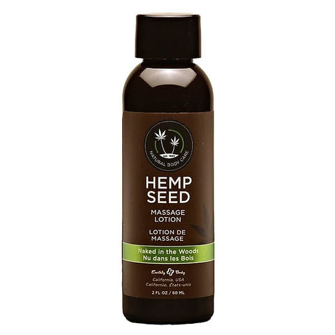 Hemp Seed Scented Adult Massage Lotion By Earthly Body - Massage Oils and Lubricants