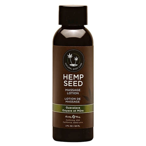 Hemp Seed Scented Adult Massage Lotion By Earthly Body - Massage Oils and Lubricants