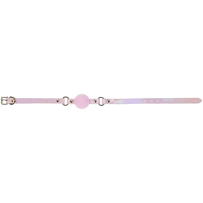 Ouch! Paris Collection Breathable Ball Gag By Shots Toys - Bondage Gags and Bits