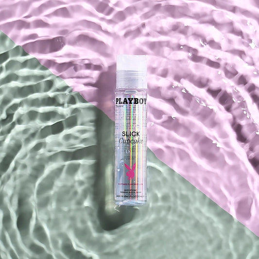 Playboy Pleasure SLICK Cupcake Flavoured Water Based Lubricant