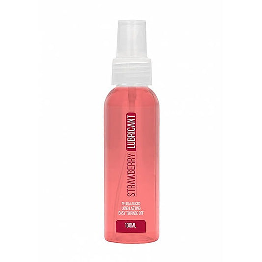Shots Toys Pharmquests Strawberry Flavoured Water Based Lubricant 100ml