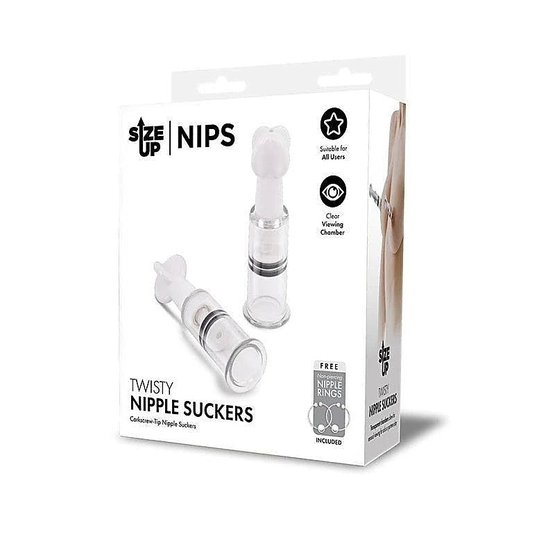 Size Up NIPS Twisty Nipple Suckers by Xgen Products - Nipple and Clit Clamps