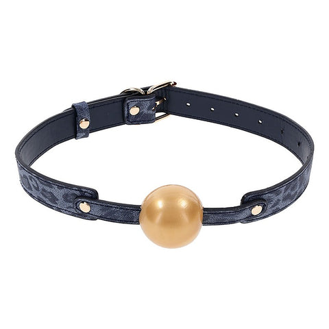 Cougar Bdsm Play Ball Gag By Sportsheets - Bondage Gags and Bits