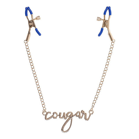 Sex & Mischief Cougar Nipple Clamps By Sportsheets - Nipple and Clit Clamps